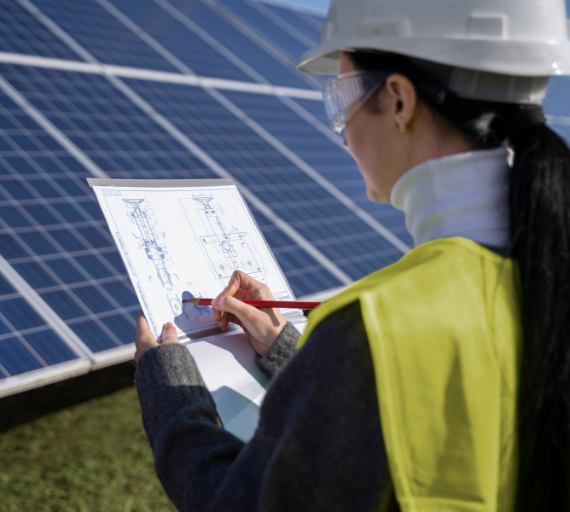 UNAJ solar installation for homes